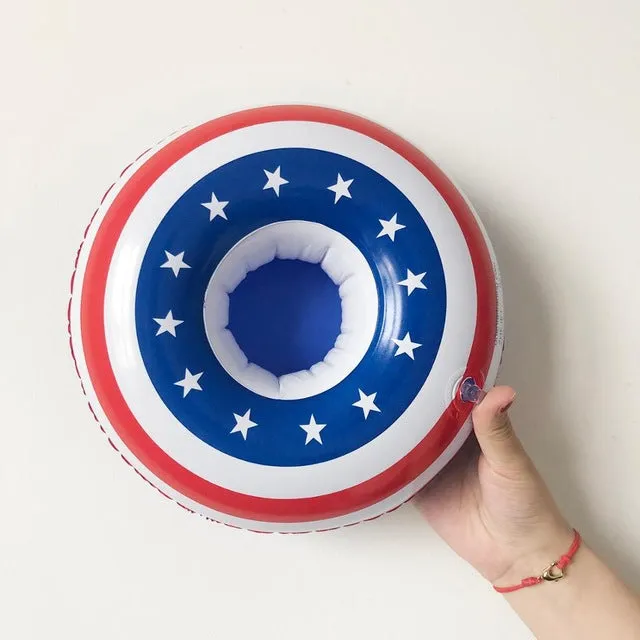 24 Styles Inflatable Pool Coaster Holder