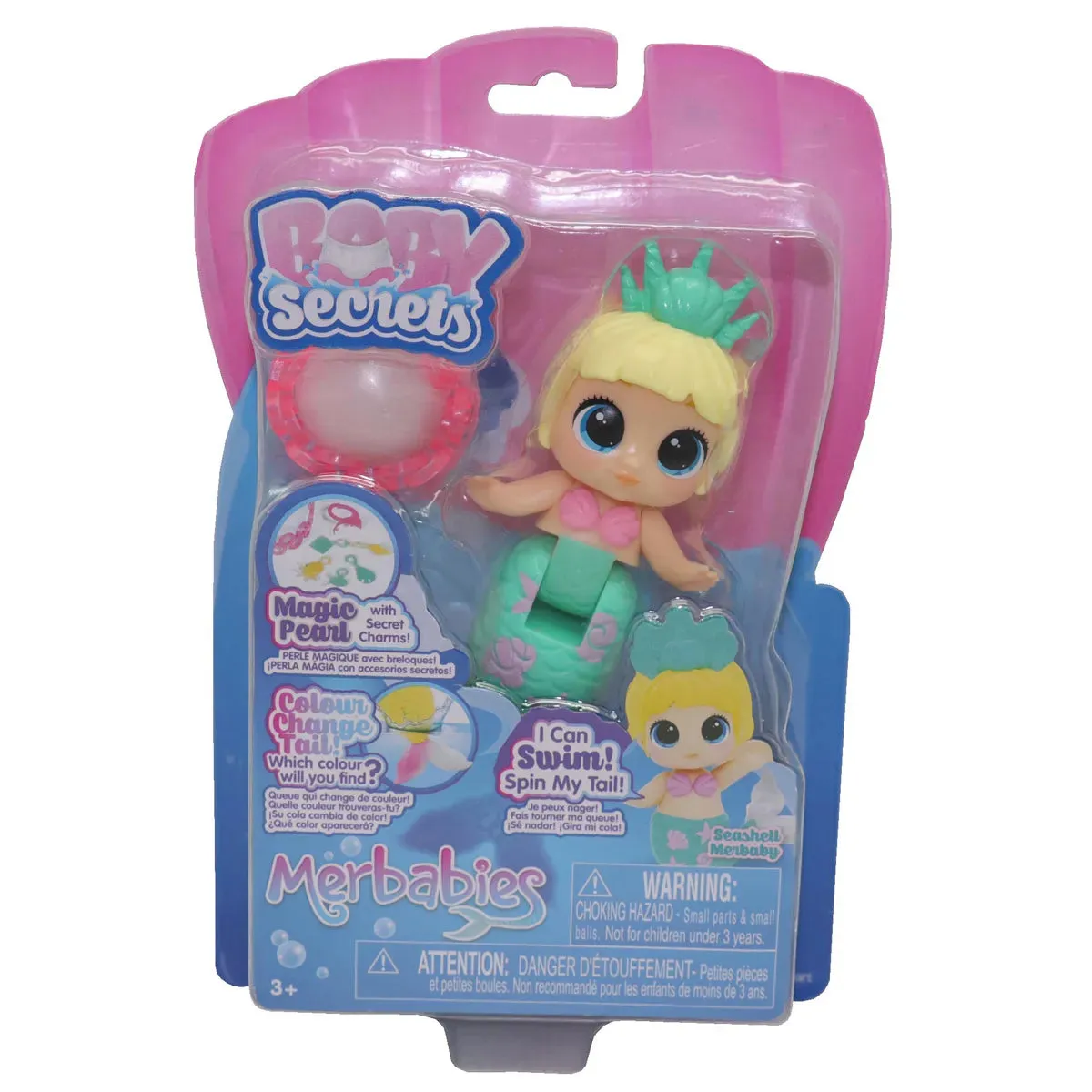 Baby Secrets Merbabies Doll (Styles Vary)