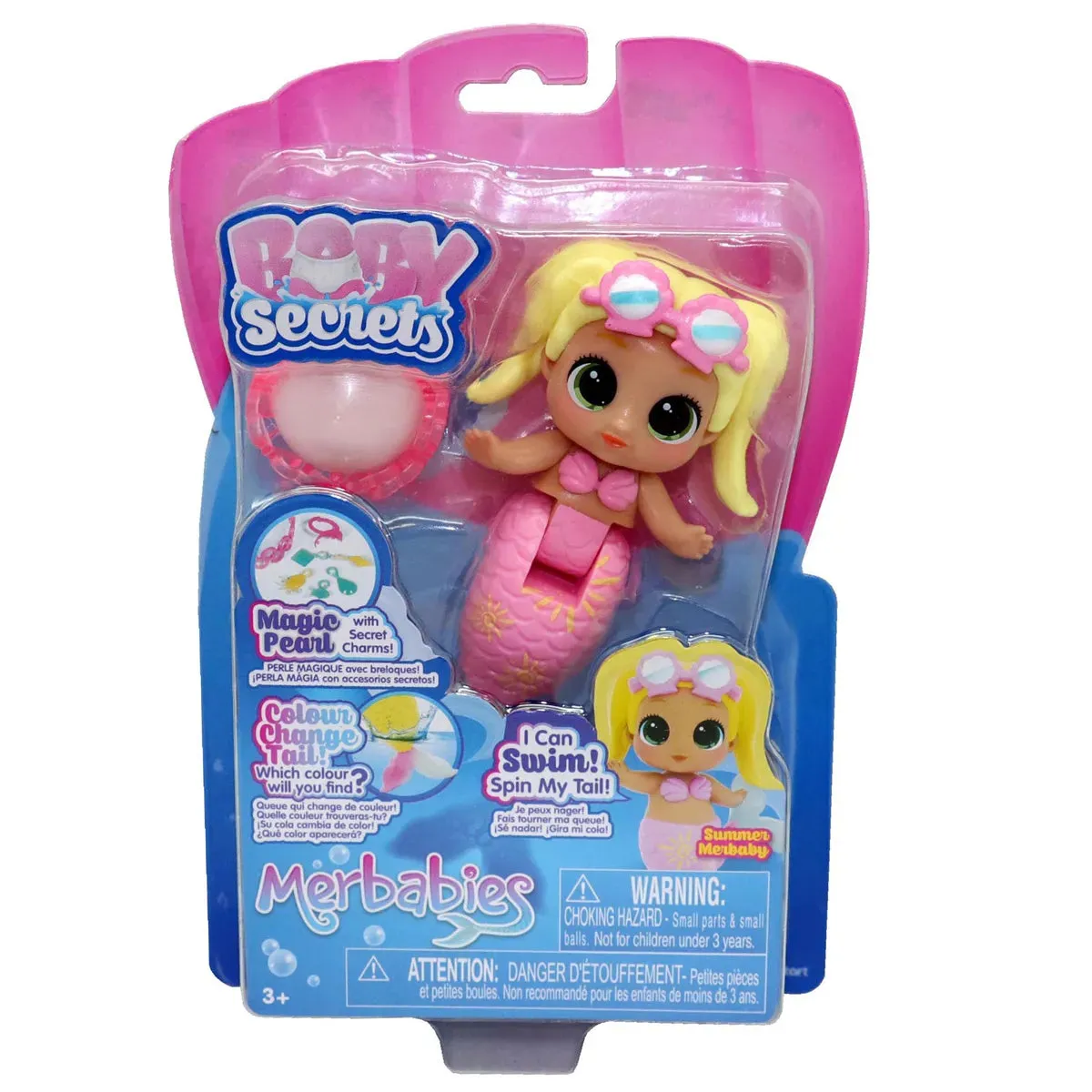 Baby Secrets Merbabies Doll (Styles Vary)