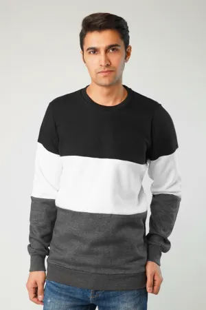 Beat Color Block Sweatshirt