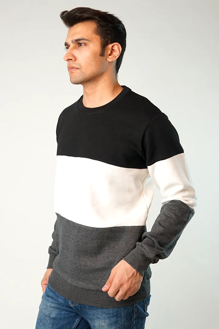 Beat Color Block Sweatshirt