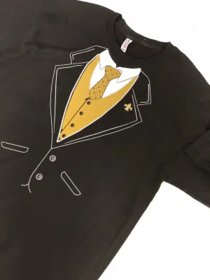 Black & Gold Tuxedo T-shirt