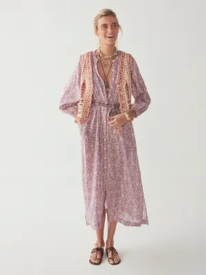Casilda Dress - Purple Rain