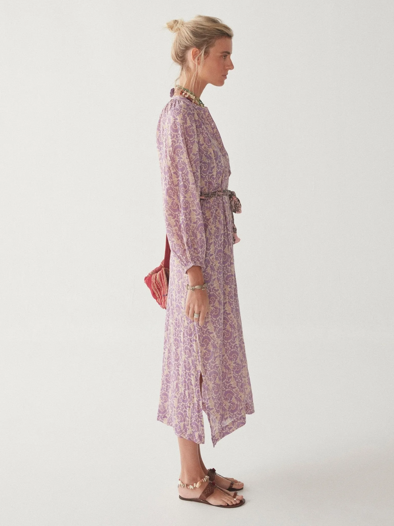 Casilda Dress - Purple Rain