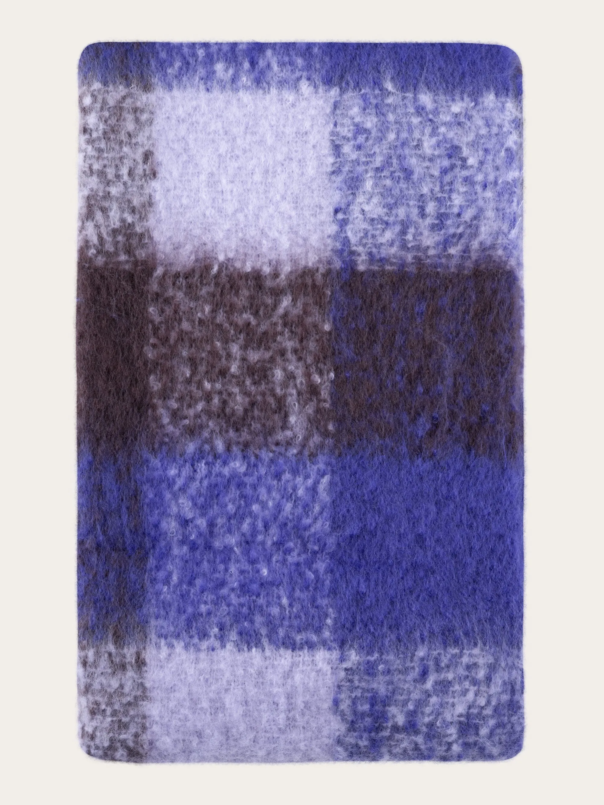 Checked scarf - Purple Check