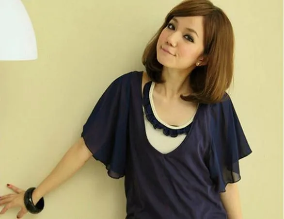 Chiffon Top With Halter Vest