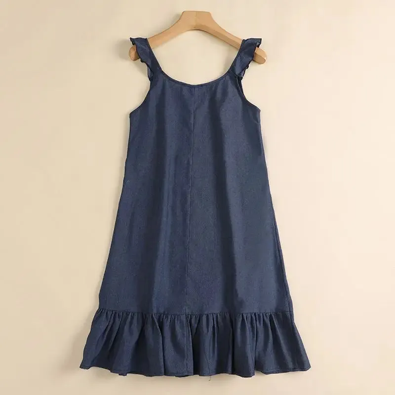 Cute Dress in Soft Cotton Blend for Everyday Wear