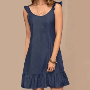 Cute Dress in Soft Cotton Blend for Everyday Wear