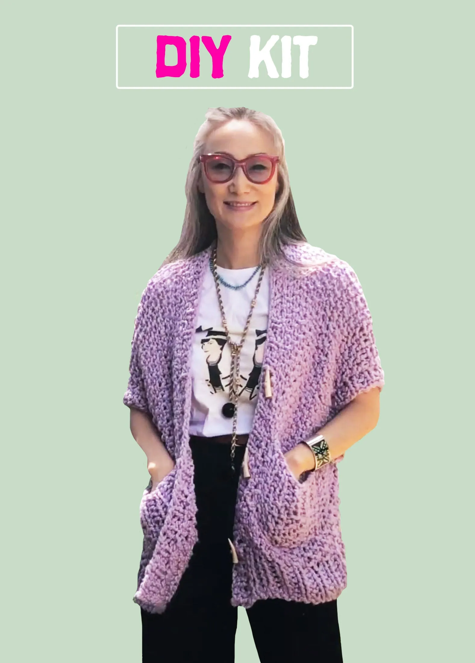 DIY Kit - Everyday Vest - Big Cotton