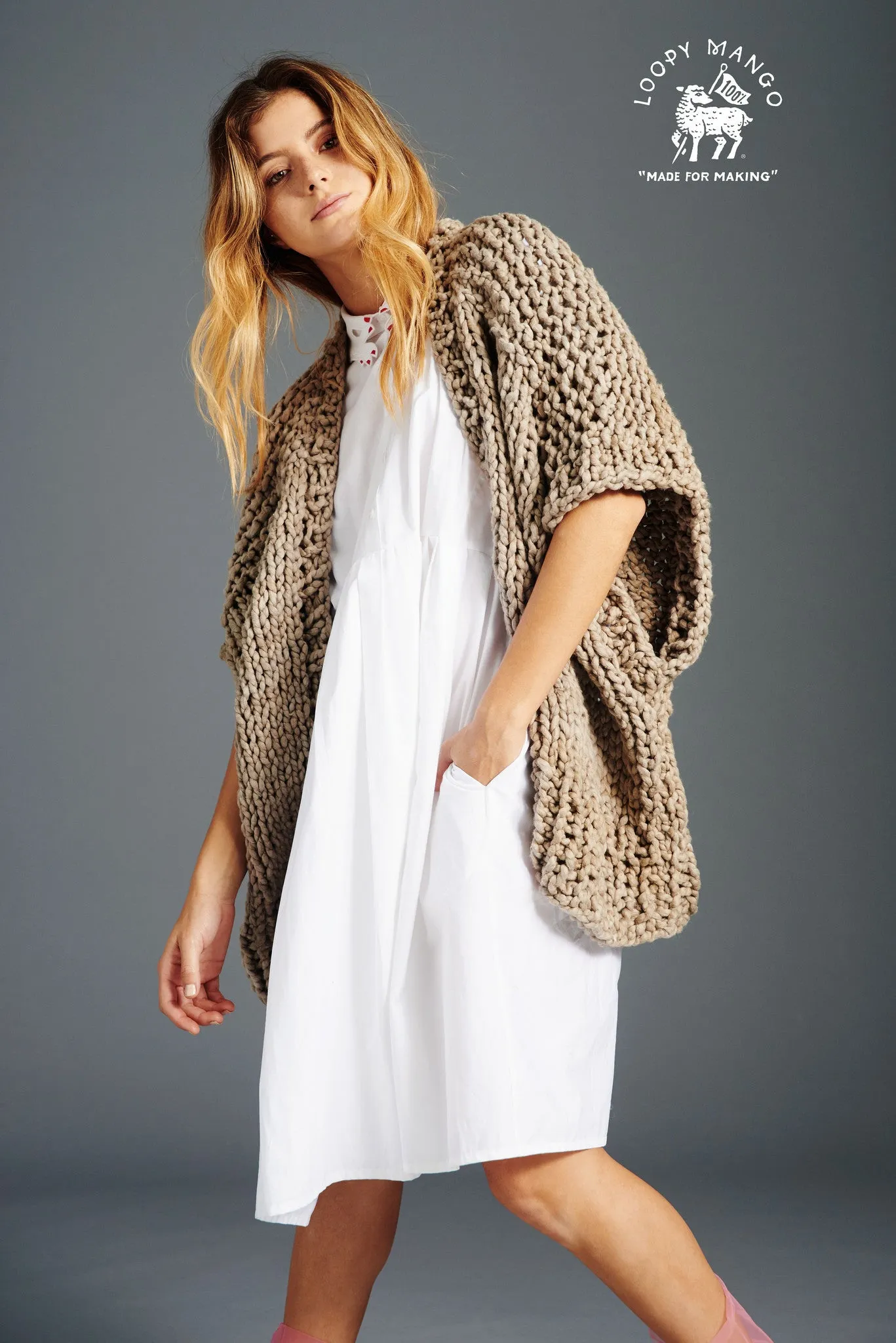 DIY Kit - Long Vest - Big Cotton