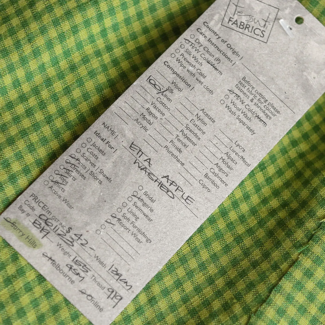 Etta Apple Linen