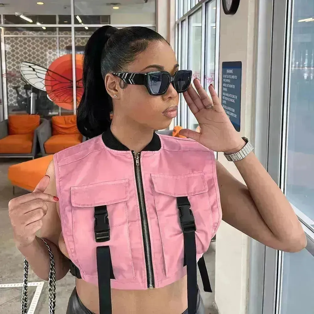 Fashion Trend Women Workwear Vest Top