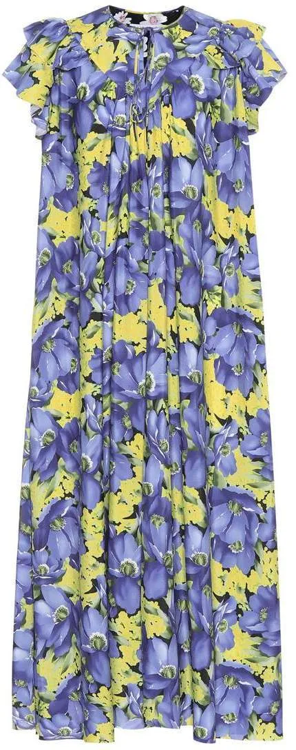 Floral-Printed Midi Dress