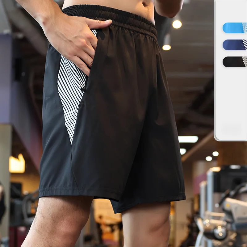 Hzori Sports Shorts Men's Polyester Fiber Loose Quick-Drying Pants Fitness Leisure Sports Shorts Men's