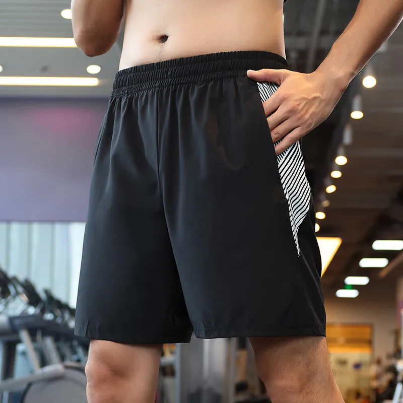 Hzori Sports Shorts Men's Polyester Fiber Loose Quick-Drying Pants Fitness Leisure Sports Shorts Men's