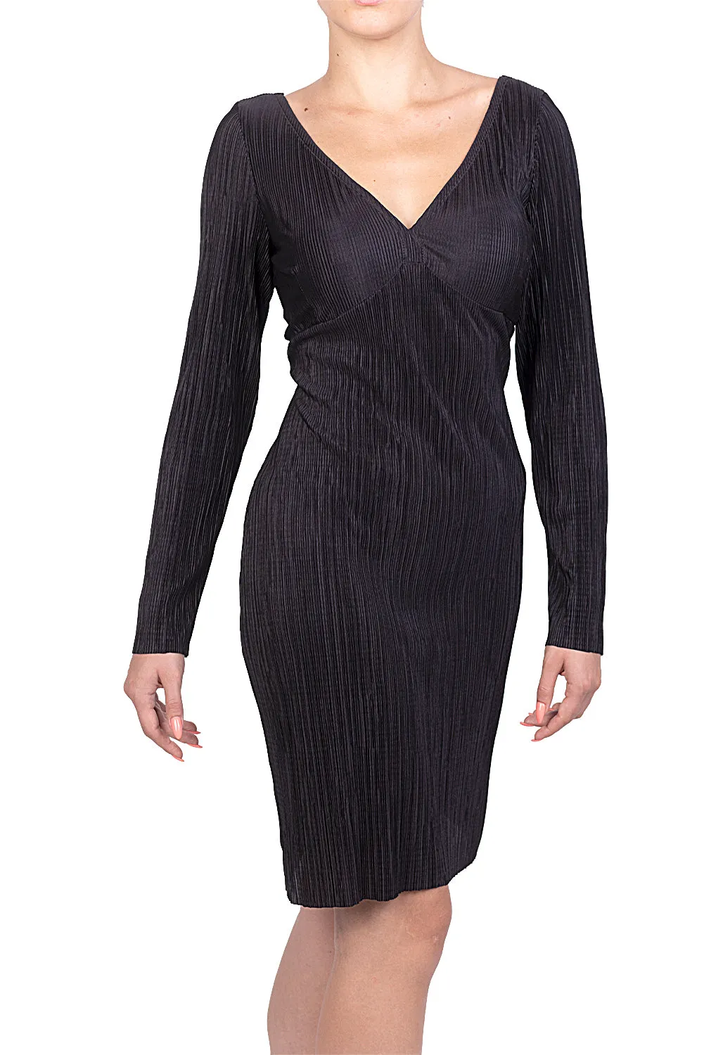Long-sleeved dress- Polyester