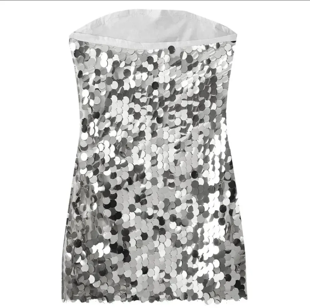Mani Sequin Mini Dress