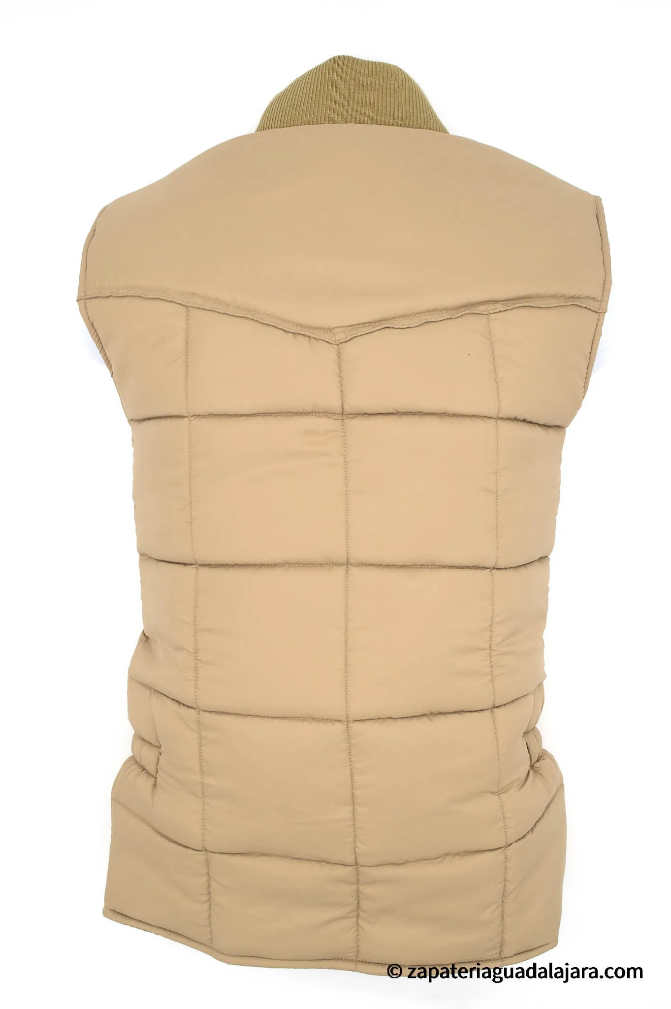 MEN POLYESTER VAQUERO VEST KHAKI