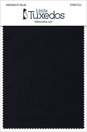 Midnight Blue Stretch Fabric Swatch