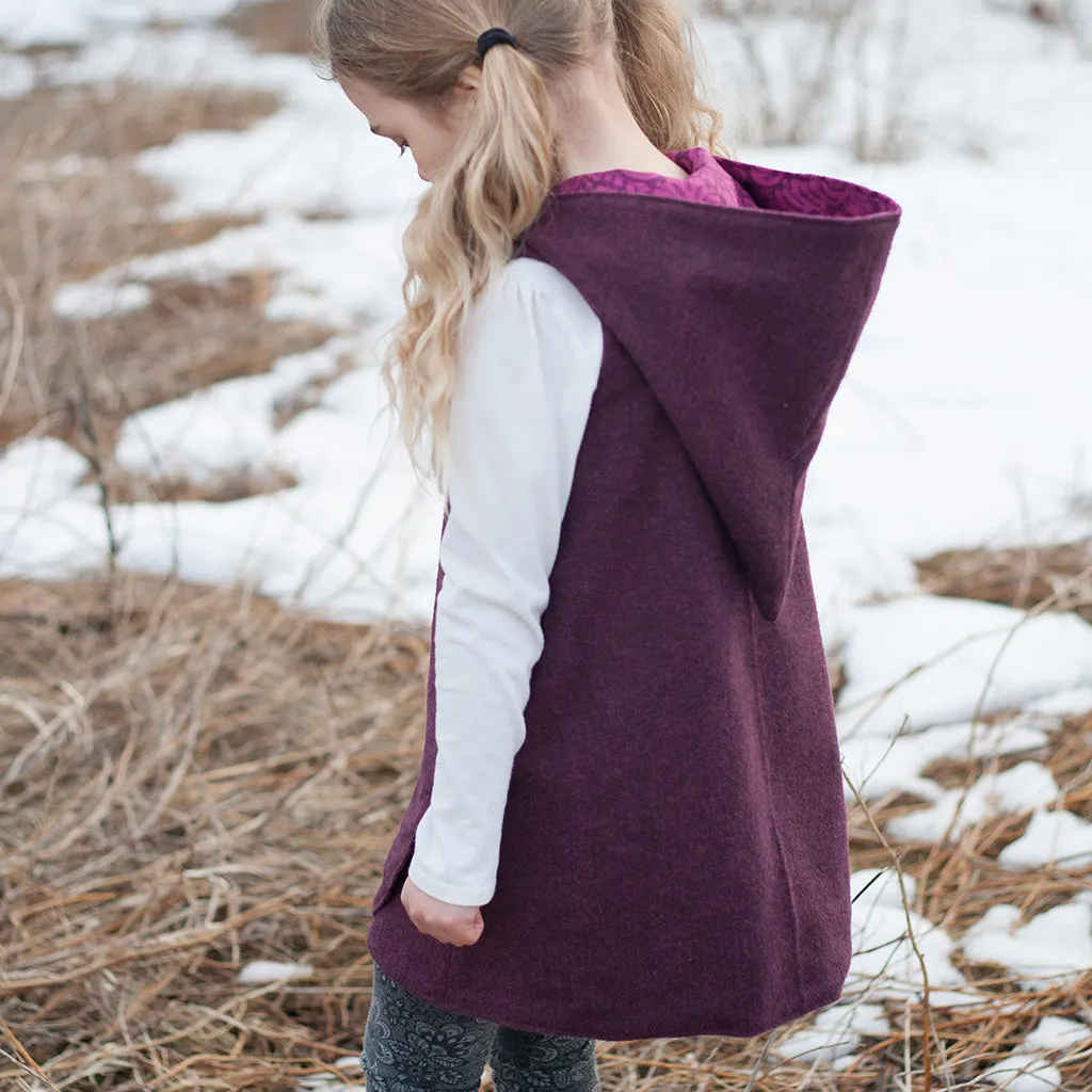 Petal Wrap Dress   Tunic Sewing Pattern - Baby - 4yrs