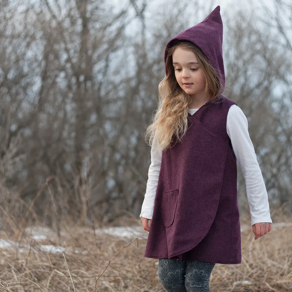 Petal Wrap Dress   Tunic Sewing Pattern - Baby - 4yrs
