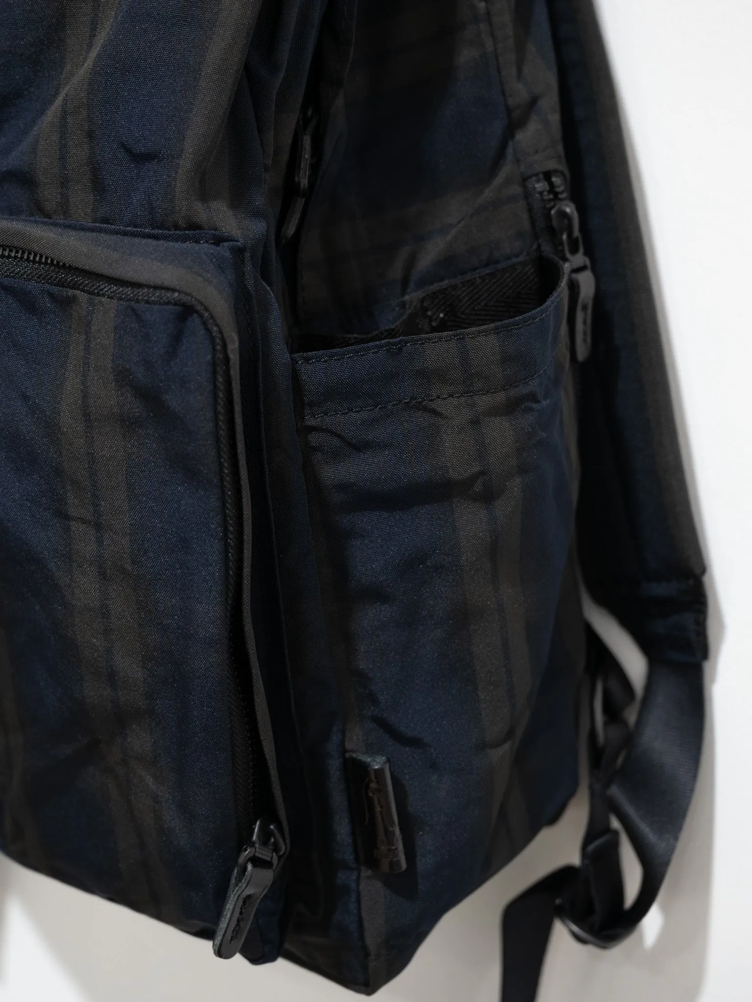 Polyester Memory Backpack - Plaid