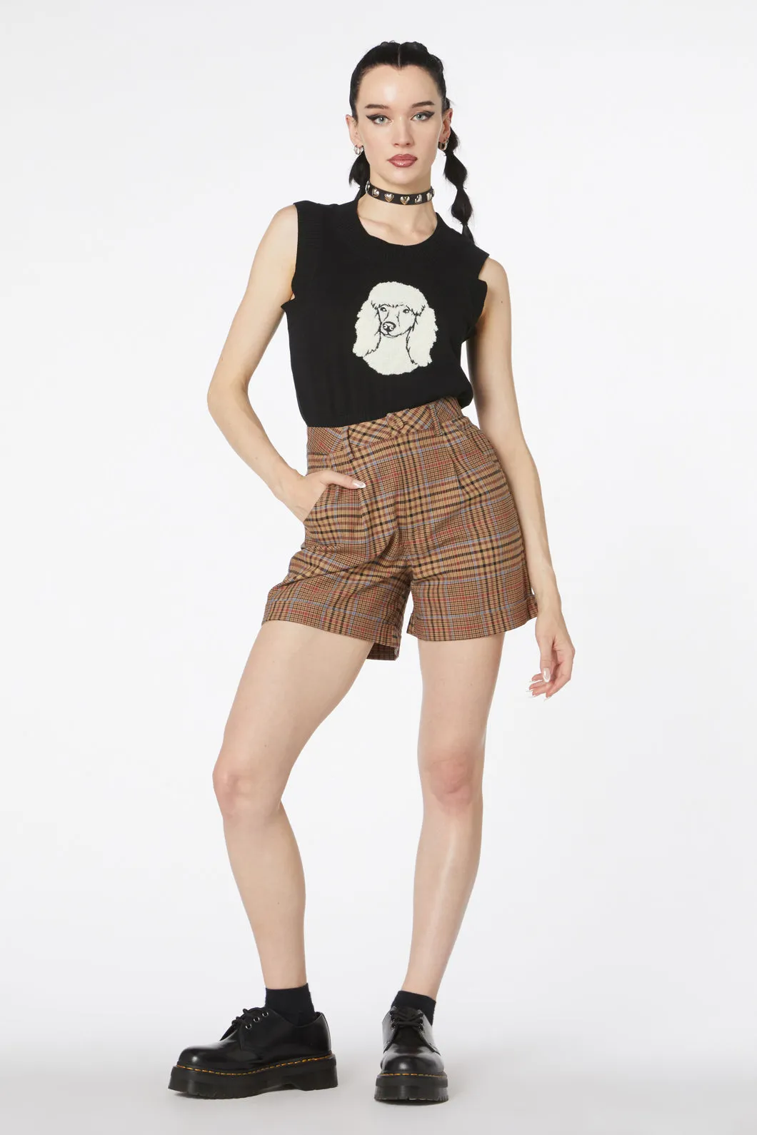Poodle Knit Cotton Vest