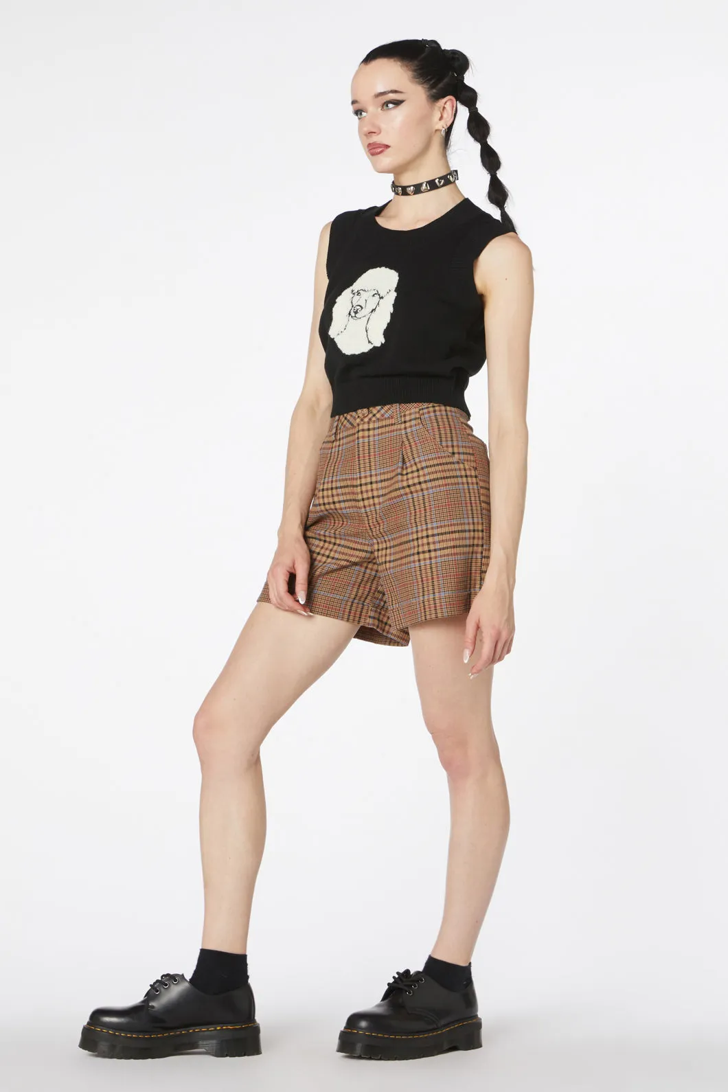Poodle Knit Cotton Vest