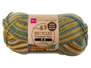 Recycled Polyester Yarn Yellow Mix