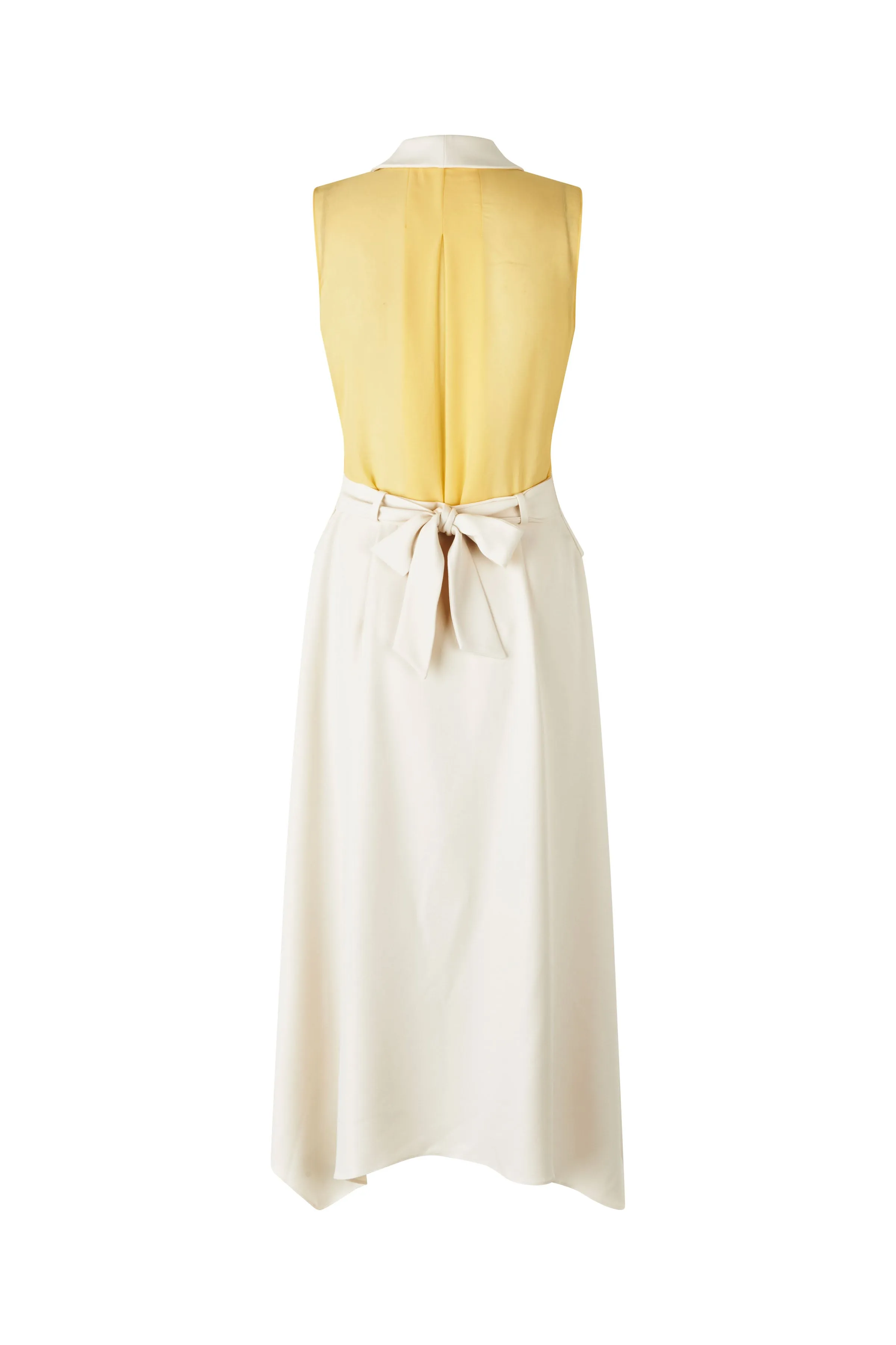 STINE GOYA CREAM TAILORED SHEER DRESS SG-D1152347 125