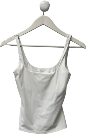 t/ala White Dayflex Built-in Support Essential Square Neck Vest - Ivory UK S