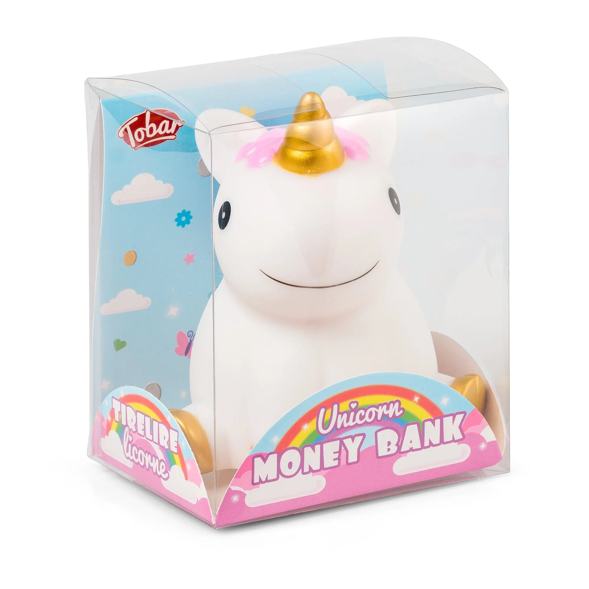Tobar Unicorn Money Bank Assorted Styles