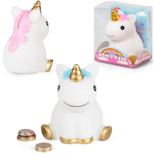 Tobar Unicorn Money Bank Assorted Styles